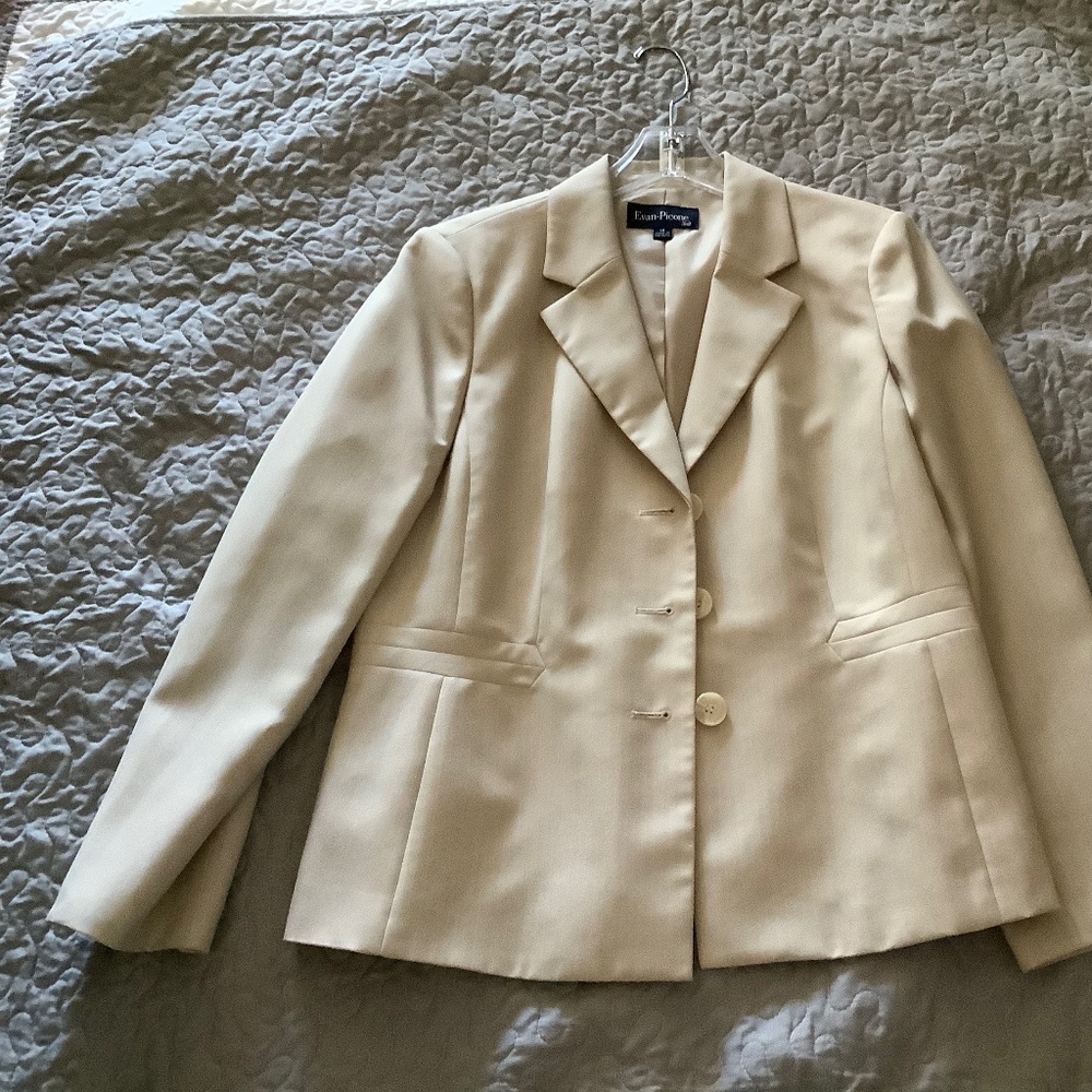 Evan Picone Pin Stripe Blazer